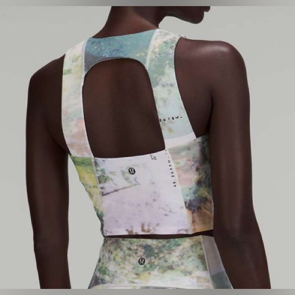 NWOT Lululemon lab Luxtreme and Mesh Tank Top Apparition Multi - Picture 3 of 7